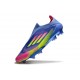 Zapatillas Adidas F50+ Laceless FG Azul Fusion Limón Lúcido Rosa Lúcido