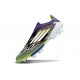 Zapatillas Adidas F50+ Laceless FG Morado Unity Blanco Amarillo Solar 