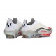 Adidas F50+ Laceless FG X MESSI Ftwr Blanco Rojo Lúcido Plateado Met.