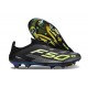 Zapatillas Adidas F50+ Laceless FG Negro Hierro Met. Limón Lúcido
