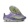 Zapatillas Adidas F50+ Laceless FG Violeta Tone Limón Lúcido Morado Rush