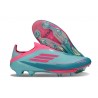 Zapatillas Adidas F50+ Laceless FG Flash Agua Rosa Lúcido Lucid Cyan