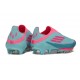 Zapatillas Adidas F50+ Laceless FG Flash Agua Rosa Lúcido Lucid Cyan