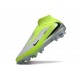 Bota Nike Phantom 6 Df Elite Fg Gris Negro Verde