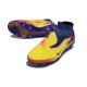 Bota Nike Phantom 6 Df Elite Fg Amarillo Azul Dorado
