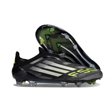 Bota de Futbol Adidas F50 Elite LL FG Negro Blanco Rojo
