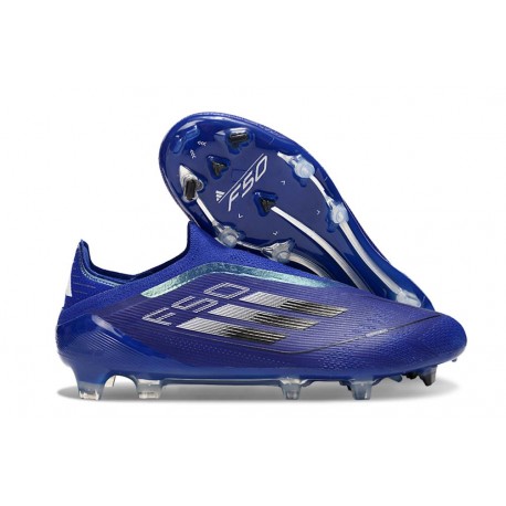 Bota de Futbol Adidas F50 Elite LL FG Azul