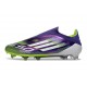 Bota de Futbol Adidas F50 Elite LL FG Morado Unity Blanco Amarillo Solar 