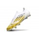 Bota de Futbol Adidas F50 Elite LL FG Blanco Amarillo