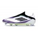 Bota de Futbol Adidas F50 Elite LL FG X Messi Ftwr Blanco Negro Morado Unity