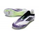 Bota de Futbol Adidas F50 Elite LL FG X Messi Ftwr Blanco Negro Morado Unity