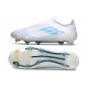 Bota de Futbol Adidas F50 Elite LL FG Blanco Perla Met Azul
