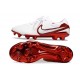Nike Tiempo Legend 10 Elite FG Blanco Carmesí Vivo