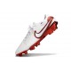 Nike Tiempo Legend 10 Elite FG Blanco Carmesí Vivo