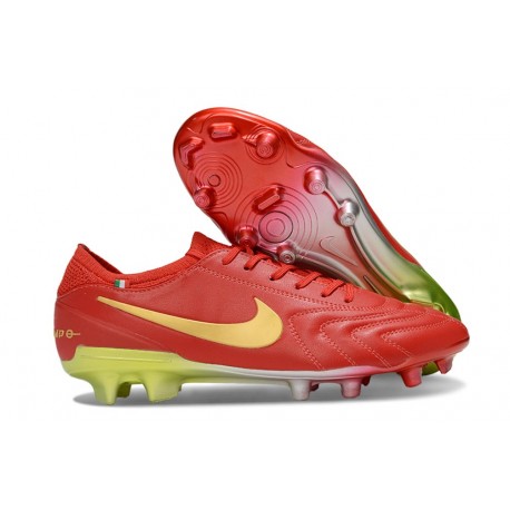 Nike Tiempo Legend 10 Elite FG Rojo Oro