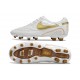 Nike Tiempo Legend 10 Elite FG R10 Blanco Oro