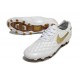 Nike Tiempo Legend 10 Elite FG R10 Blanco Oro