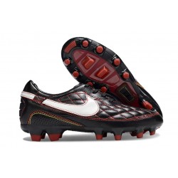 Nike Tiempo Legend 10 Elite FG R10 Negro Rojo Blanco