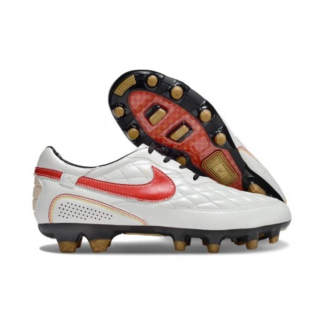 Nike Tiempo Legend 10 Elite FG R10 Blanco Rojo