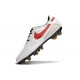Nike Tiempo Legend 10 Elite FG R10 Blanco Rojo