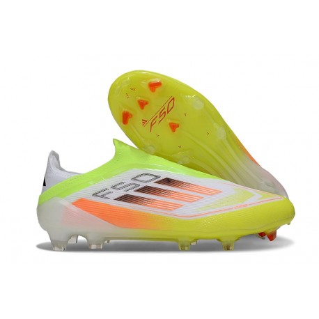 Bota de Futbol Adidas F50 Elite LL FG Amarillo