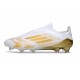 Bota de Futbol Adidas F50 Elite LL FG Blanco Met Dorado