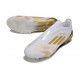 Bota de Futbol Adidas F50 Elite LL FG Blanco Met Dorado