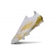 Bota de Futbol Adidas F50 Elite LL FG Blanco Met Dorado