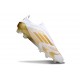 Bota de Futbol Adidas F50 Elite LL FG Blanco Met Dorado