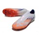 Bota de Futbol Adidas F50 Elite LL FG Blanco Rojo Solar Azul Lúcido