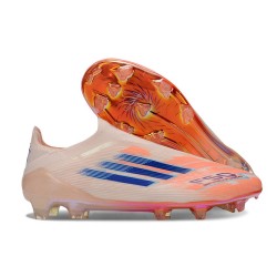 Bota de Futbol Adidas F50 Elite LL FG Naranja Azul