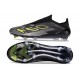Bota de Futbol Adidas F50 Elite LL FG Negro Hierro Met. Limón Lúcido