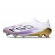Bota de Futbol Adidas F50 Elite LL FG Blanco Violeta Negro