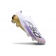 Bota de Futbol Adidas F50 Elite LL FG Blanco Violeta Negro