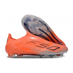 Bota de Futbol Adidas F50 Elite LL FG Naranja Negro