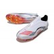 Bota de Futbol Adidas F50 Elite LL FG X MESSI Ftwr Blanco Rojo Lúcido Plateado Met.