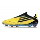 Bota de Futbol Adidas F50 Elite LL FG Amarillo Negro
