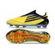 Bota de Futbol Adidas F50 Elite LL FG Amarillo Negro