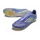 Bota Adidas F50 Elite LL FG Violeta Tone Limón Lúcido Morado Rush