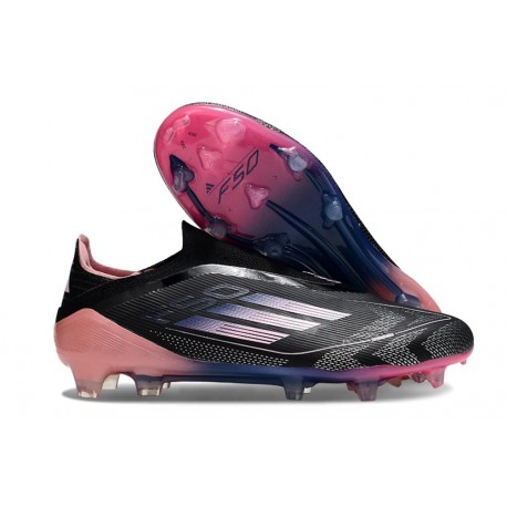 Bota de Futbol Adidas F50 Elite LL FG Negro Rosa