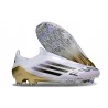 Bota de Futbol Adidas F50 Elite LL FG Blanco Negro Met Dorado