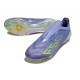 Bota Adidas F50 Elite LL FG Violeta Tone Limón Lúcido Morado Rush