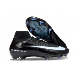 Botas de Futbol Nike Mercurial Superfly X Elite FG Negro Hielo Azul