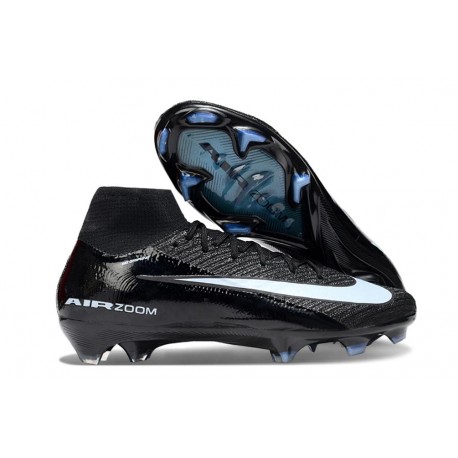 Botas de Futbol Nike Mercurial Superfly X Elite FG Negro Hielo Azul