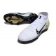 Botas de Futbol Nike Mercurial Superfly X Elite FG Blanco Negro Amarillo