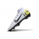 Botas de Futbol Nike Mercurial Superfly X Elite FG Blanco Negro Amarillo