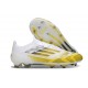 Adidas F50 Elite FG Botines de Futbol Blanco Amarillo