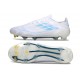 Botas Adidas F50 Elite FG Blanco Azul