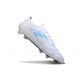 Botas Adidas F50 Elite FG Blanco Azul