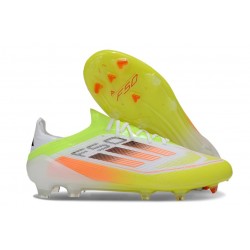 Botas Adidas F50 Elite FG Amarillo Blanco Naranja